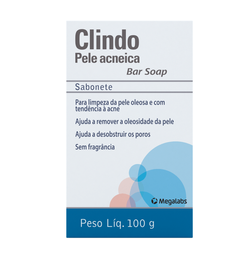Clindo Pele Acneica Soap 100G - Clindo