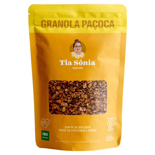 Granola Paçoca Tia Sônia - 120g