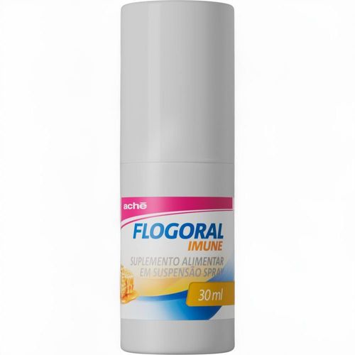 Suplemento Mel e Limão Flogoral Imune - 30ml Suspensão Spray