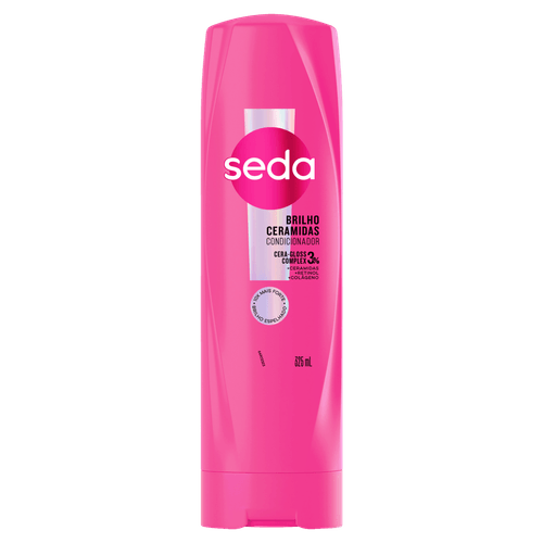 Seda Condicionador Ceramidas 325ml – Brilho & Força para Cabelos Normais a Leves