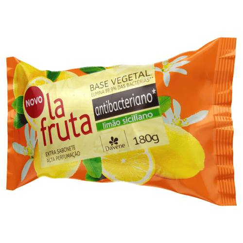 Sabonete Davene La Fruta Antibac Limão 180g - Davene