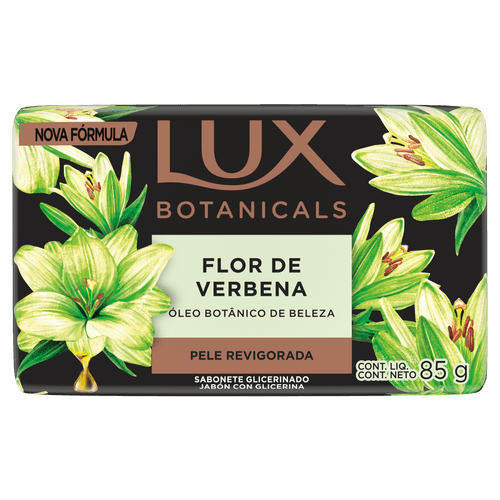 Sabonete Barra Glicerina 85g Flor de Verbena Lux