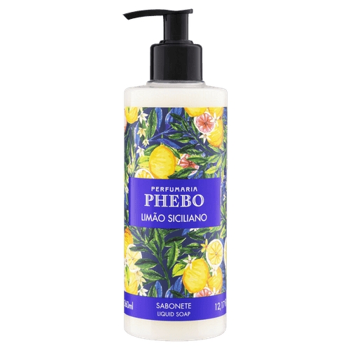 Sabonete líquido Limão Siciliano 360ml Phebo