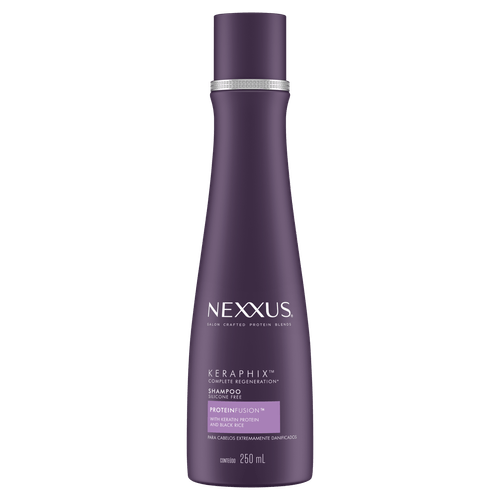 Shampoo Keraphix Protein Fusion 250ml Nexxus Reconstrutor Cabelos Danificados
