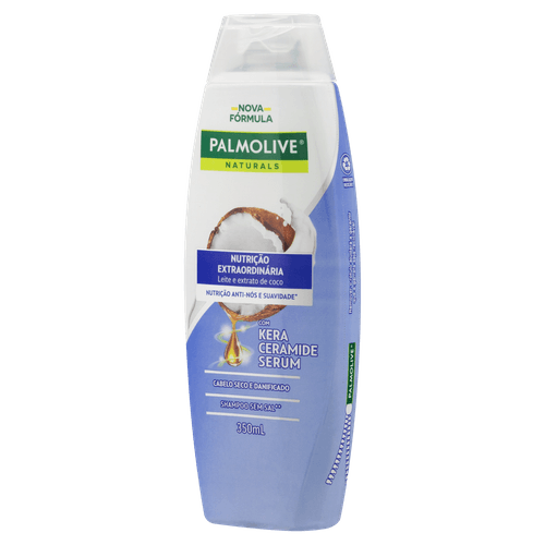 Shampoo Palmo Nature Maciez Prolongada 350ml Palmolive para Cabelos Secos e Danificados