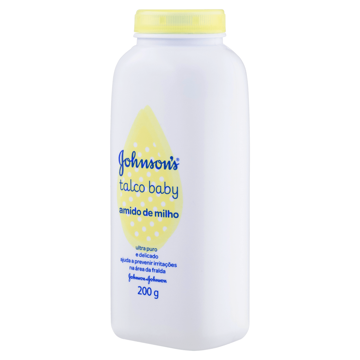 Talco Johnsons Baby Amido de Milho, 200grs