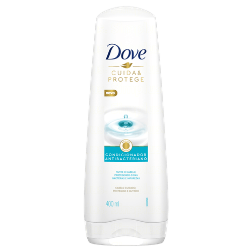 Condicionador Cuida e Protege Antibacteriano 400 ml Dove