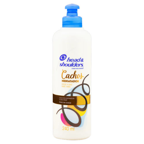 Creme para Pentear Cachos Hidratação 240ml Head & Shoulders