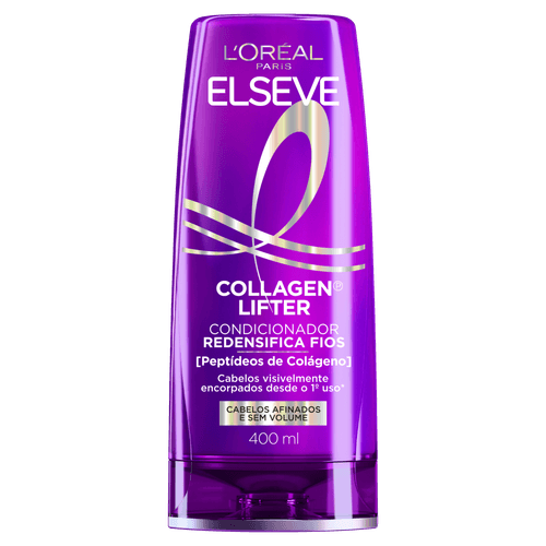 Condicionador Collagen Lifter Redensificante Peptídeos de Colágeno 400ml Elseve