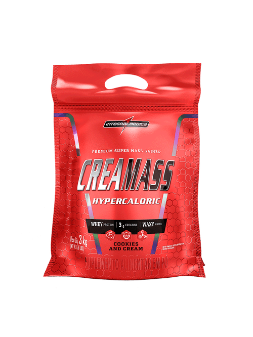 Creamass Hipercalorico com Creatina 3Kg Cookies