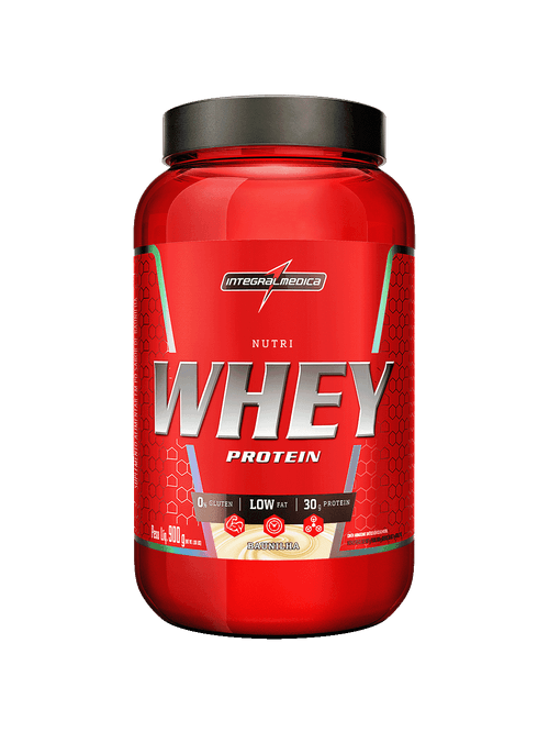 Nutri Whey Protein Pote 900g Baunilha