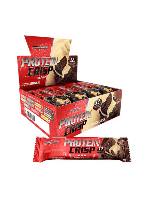 Protein Crisp Bar 12 und Duo Crunch - 12 unid