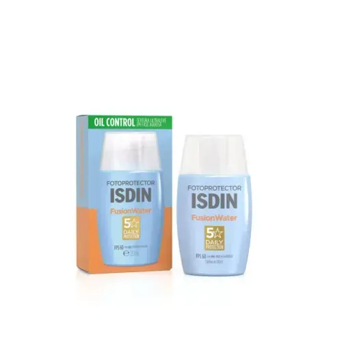 Protetor Solar Facial Isdin Fusion Water Oil Control Fps 60 - 30ml
