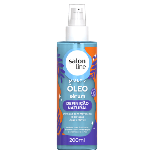 Óleo Sérum Multy Definição Natural 200ml Salon Line
