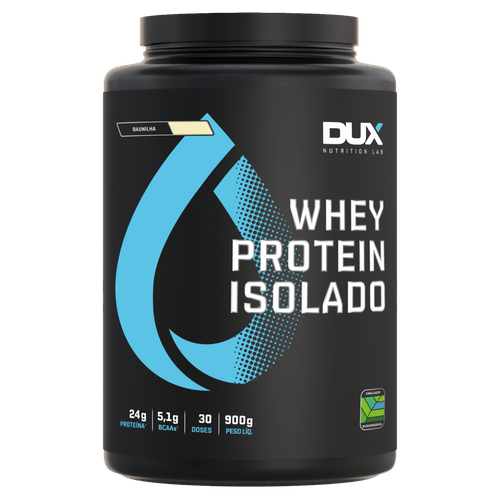 Whey Protein Isolado Baunilha 900g Dux Nutrition