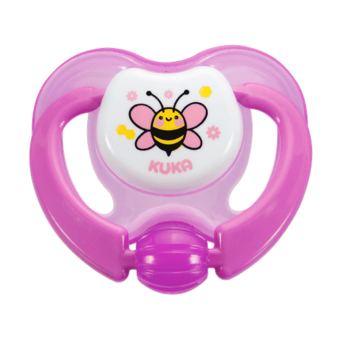 Chupeta Infantil Ortodôntica Kuka Lovely Nº2  Rosa