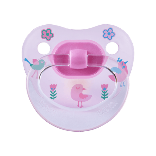 Chupeta Infantil Kuka Premium Color N1 (0-6m) Rosa