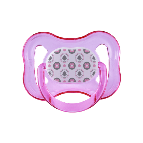 Chupeta infantil Kuka N02 Rosa decorada