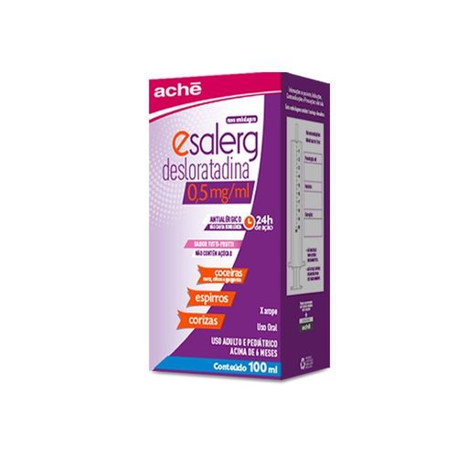 Esalerg 0,5mg Xarope 100ml + Ser