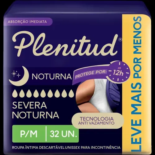 Roupa Íntima Noturna Plenitud Unidades