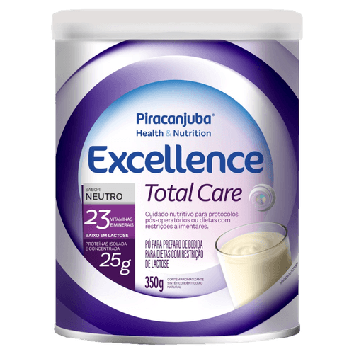 Suplemento Excellence Total Care Neutro 350g Piracanjuba