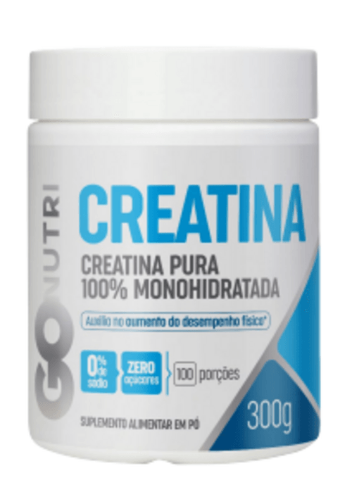 Creatina Monohidratada Pó GOnutri - 300g