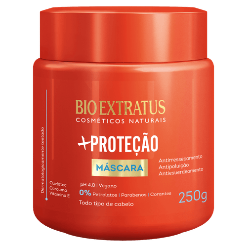 Máscara Capilar Bio Extratus +Proteção Cúrcuma e Vitamina E 250g