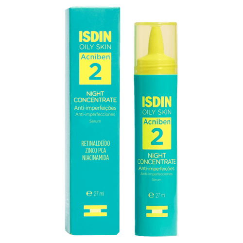 Sérum Anti-Imperfeições Acniben Night Concentrate 2 Pele Oleosa 27ml Isdin