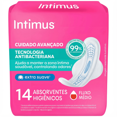 Absorvente Intimus Ultrafino Abas 14un
