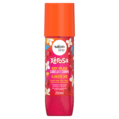 Body Splash Glamour Chic Salon Line Xêrosa - 200ml