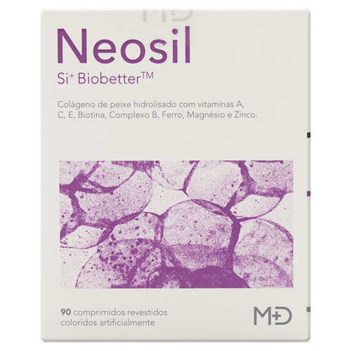 Suplemento para queda capilar Neosil 50 mg 90 comprimidos Germed com biotina e colágeno