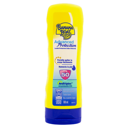 Protetor Solar Banana Boat Advan Fps50 180Ml - Banana Boat