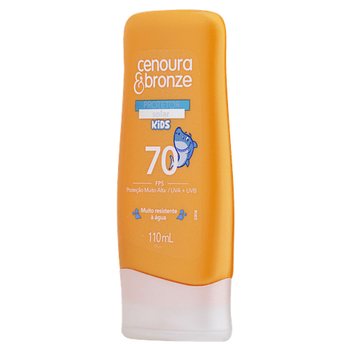 Protetor Solar Corporal FPS 70 Cenoura & Bronze Kids-110ml