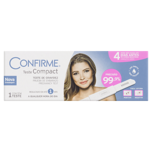 Teste Gravidez Confirme Compact