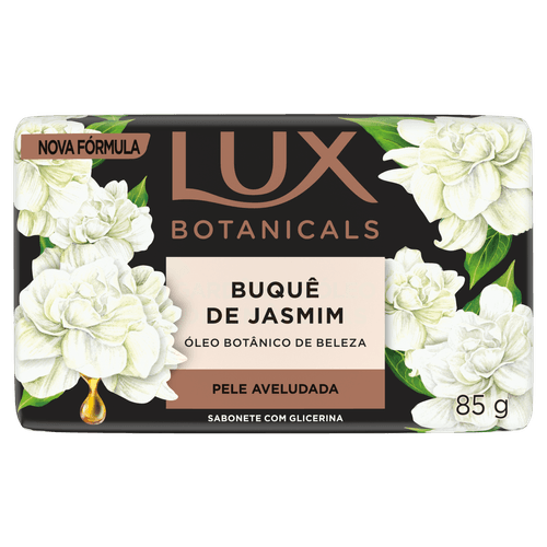 Sabonete Barra Botanicals 85g Glicerina Buquê de Jasmim Lux