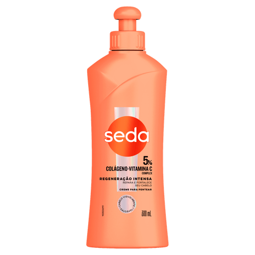 Creme de Pentear Seda By Niina Secrets Colágeno Vitamina C 300ml