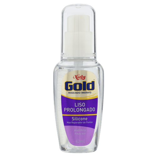 Silicone Reparacao Pontas Niely Gold Liso Prolong 42Ml - Niely Gold