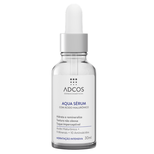 Sérum Aqua Hidratação Intensiva com Ácido Hialurônico 30ml Adcos