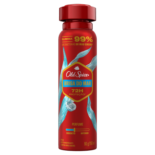 Desodorante Antitranspirante Spray 72h Mar Profundo 124g Old Spice