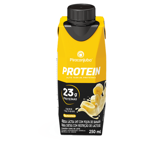 Protein Zero Lactose Piracanjuba Banana - 250ml