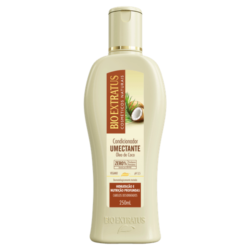 Condicionador Umectante Óleo de Coco 250ml Bio Extratus