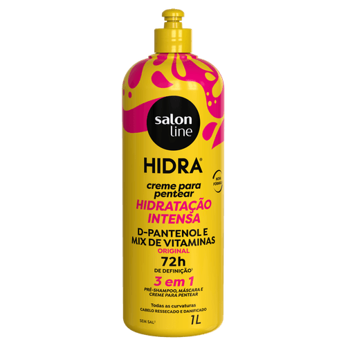Creme para Pentear Hidra Original 1L Salon Line