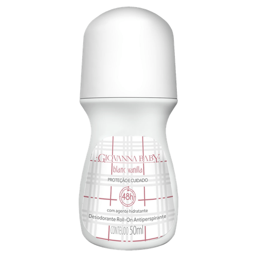 Desodorante Roll-on Antitranspirante Blanc Vani 50ml Giovanna Baby