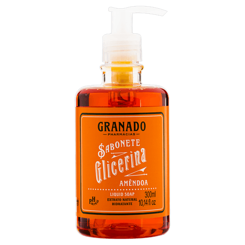 Sabonete Líquido Glicerina Amêndoas 300ml Granado