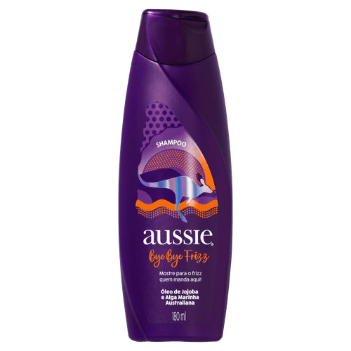 Shampoo Miraculously Smooth Anti-Frizz 180ml Aussie