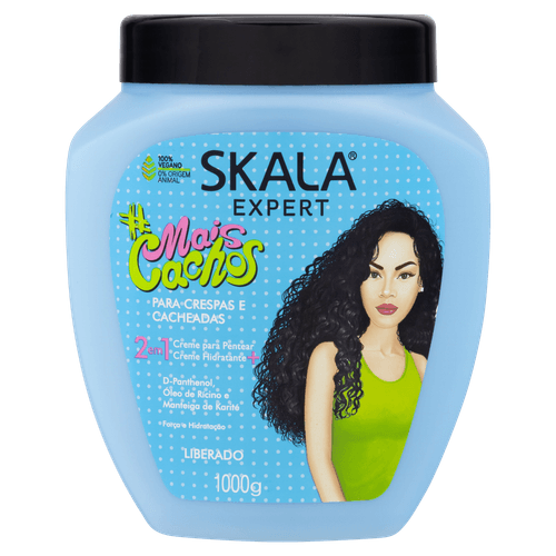 Creme de Tratamento Sou Mais Cacho 1Kg Skala para Cachos