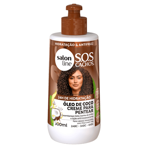 Creme Pentear Salon Line Sos Coco 300Ml - Salon Line Sos