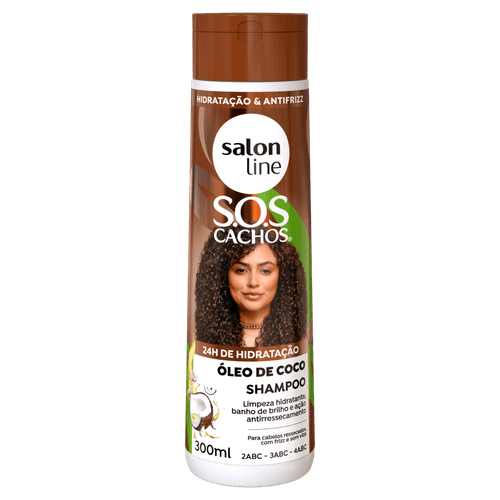 Shampoo Tratamento SOS Coco 300ml - Salon Line