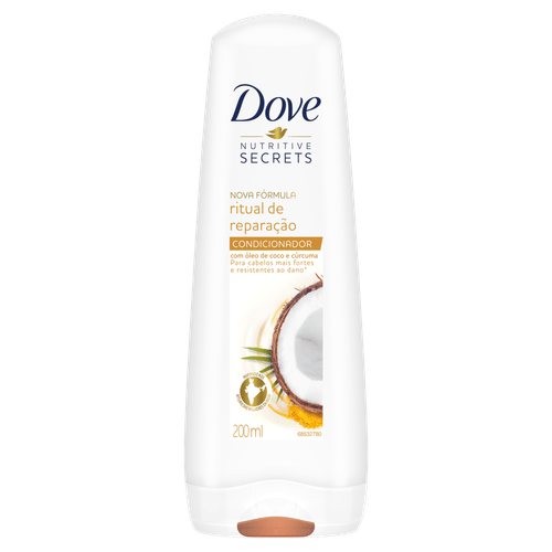 Condicionador Dove Ritual de Reparação 200ml para Cabelos Danificados