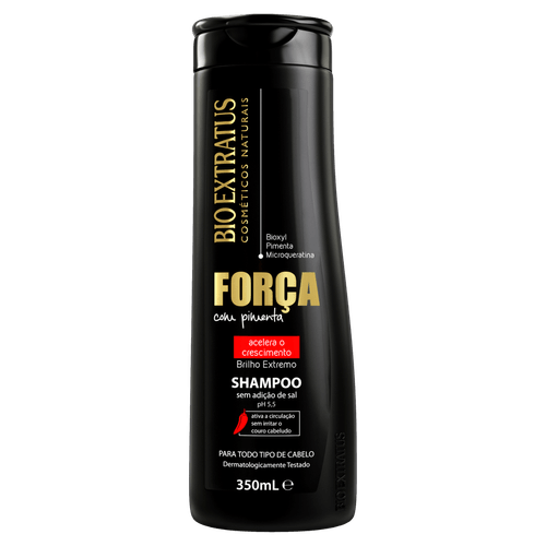 Shampoo Força com Pimenta 350ml - Bio Extratus